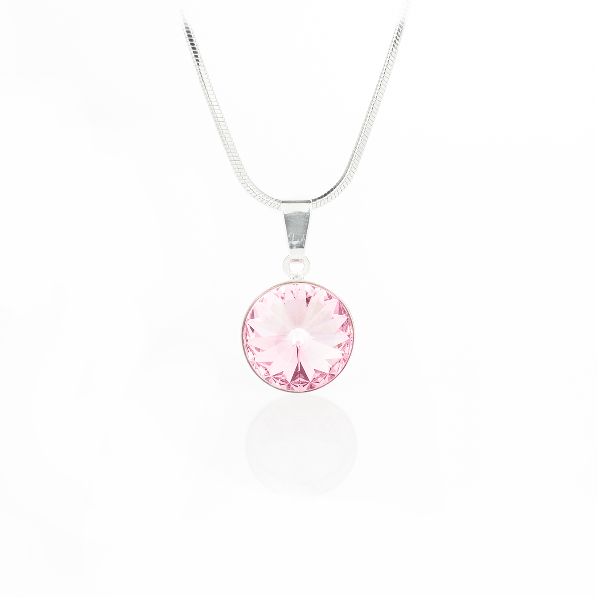 Кристално колие Ривола обков light rose 