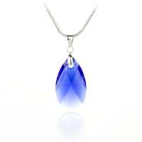 Art.No.mbl610622- Кристално колие Класическа капка 22мм majestic blue от  