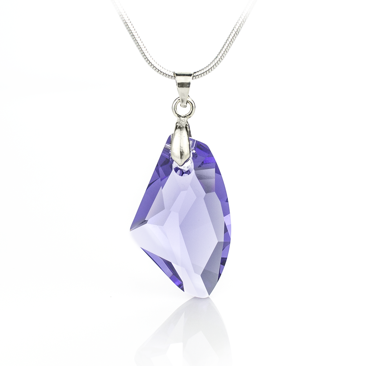 Кристално колие Галактик 27мм tanzanite 