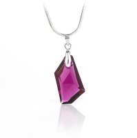 Art.No.am667024- Колие с кристал 24мм Де Арт amethyst от  