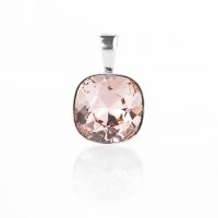 Art.No.vr447012vs- Кристална сребърна висулка Куадро vintage rose  от  