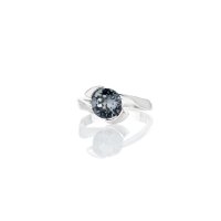 Art.No.sini108834prs- Сребърен пръстен с кристал Ксириус silver night от  