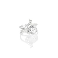 Art.No.cr108839prs- Дамски сребърен пръстен с австрийски кристал crystal  от  