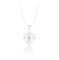 Art.No.crsh643214- Колие с кристал Сърце crystal shimmer от  