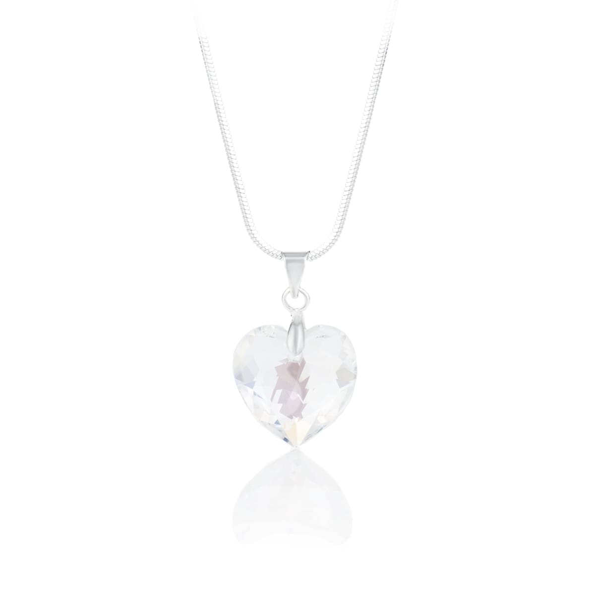 Колие с кристал Сърце crystal shimmer
