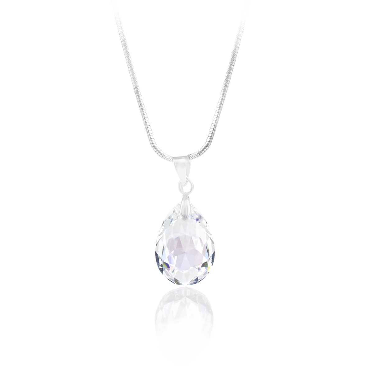 Колие с кристал Капка 16мм crystal shimmer