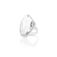 Art.No.cr475627prs- Сребърен пръстен с кристал 27мм Галактик crystal от 