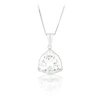 Art.No.cr470617vskvd015- Сребърно кристално колие Трилиант 17мм crystal от  
