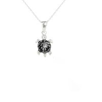 Art.No.sini108834kvsfzd025- Сребърно колие Костенурка silver night от  
