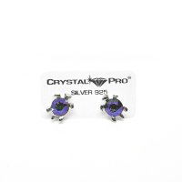 Art.No.prsh108834kovs- Сребърни обици винт Костенурка paradise shine от  