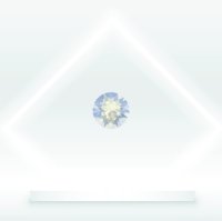 Art.No.wo108839prs- Дамски сребърен пръстен с австрийски кристал white opal от  