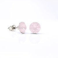Art.No.rwo108839ov- Обици винт с австрийски кристали Ксириус 9мм rose water opal от  