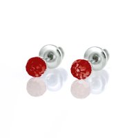 Art.No.ls48694ov- Обици винт Диско топче 4мм light siam от  