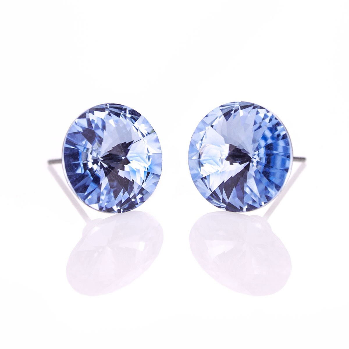 Кристални обици Голяма ривола винт light sapphire