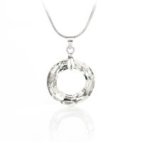 Art.No.ssha413920- Кристално колие Ринг 20мм silver shade от  