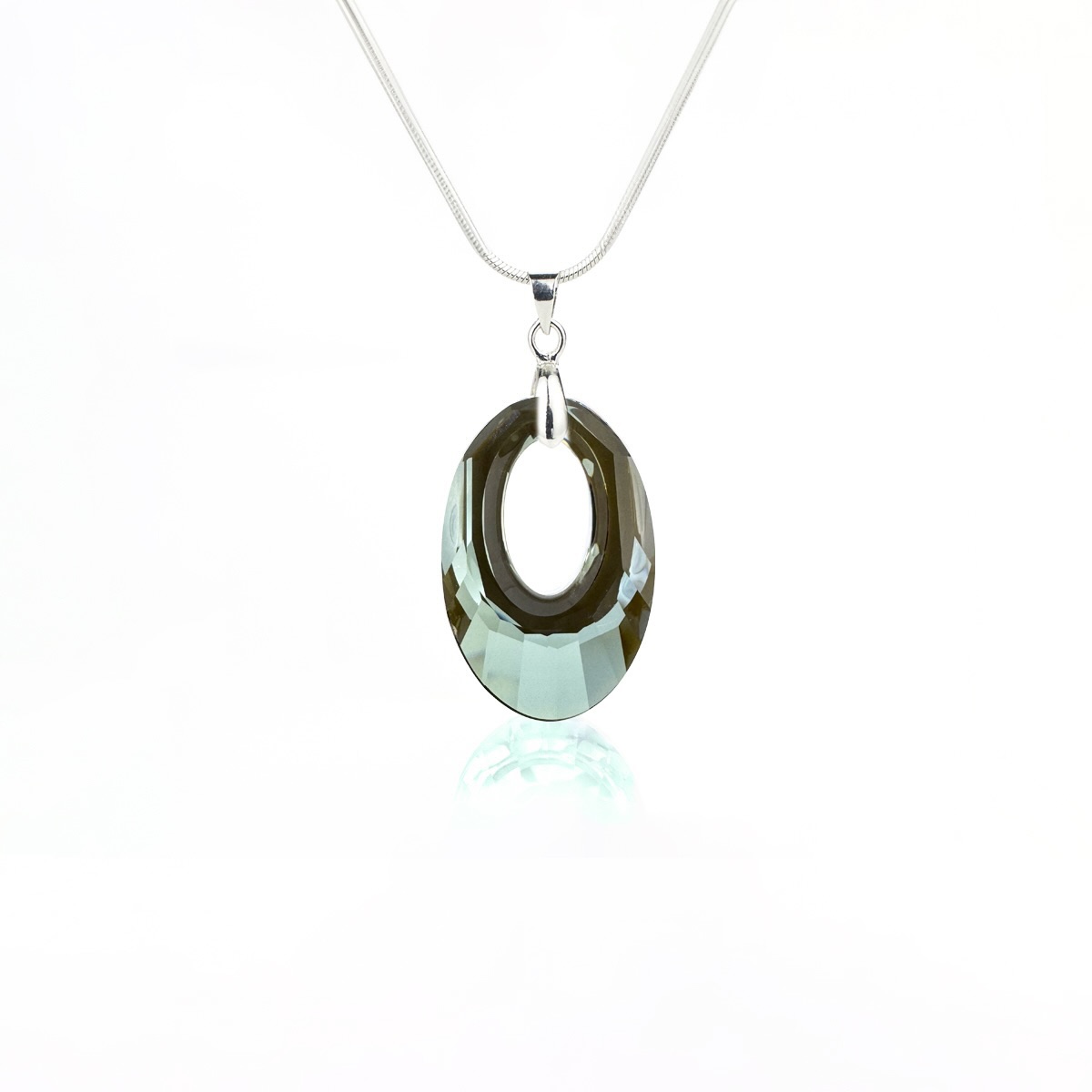 Кристално колие Хелиос 20мм bronze shade
