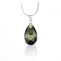 Art.No.irig610622- Кристално колие Класическа капка 22мм iridescent green от  
