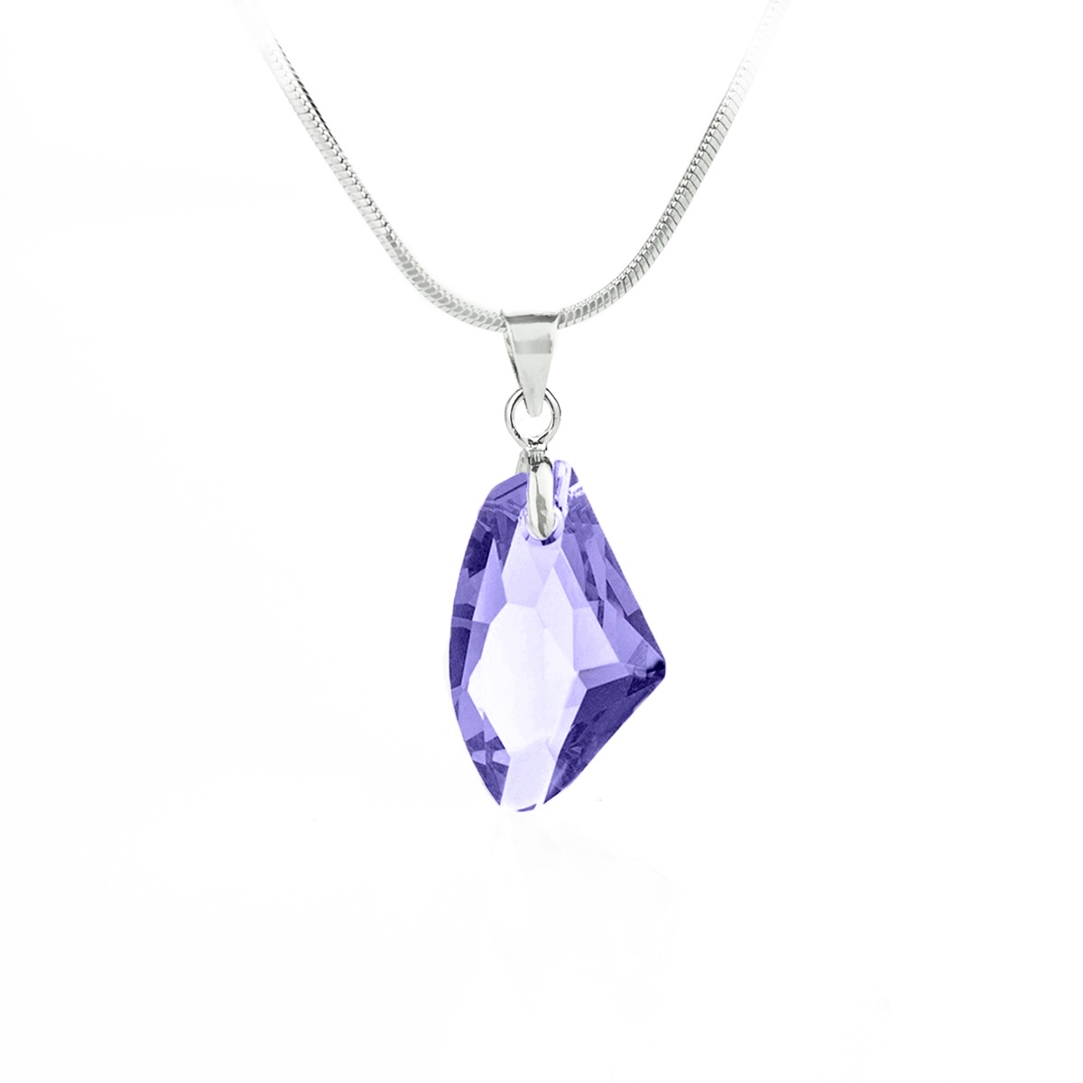 Кристално колие Галактик 19мм tanzanite 