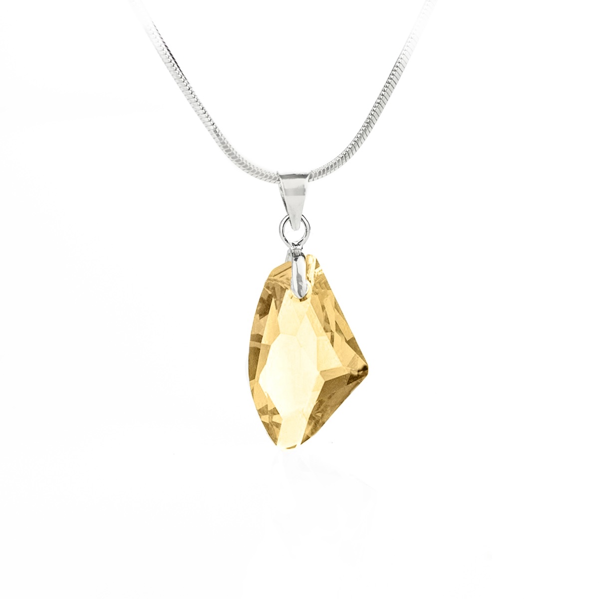 Кристално колие Галактик 19мм golden shadow