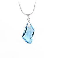 Art.No.aq667024- Колие с кристал 24мм Де Арт aquamarine от  