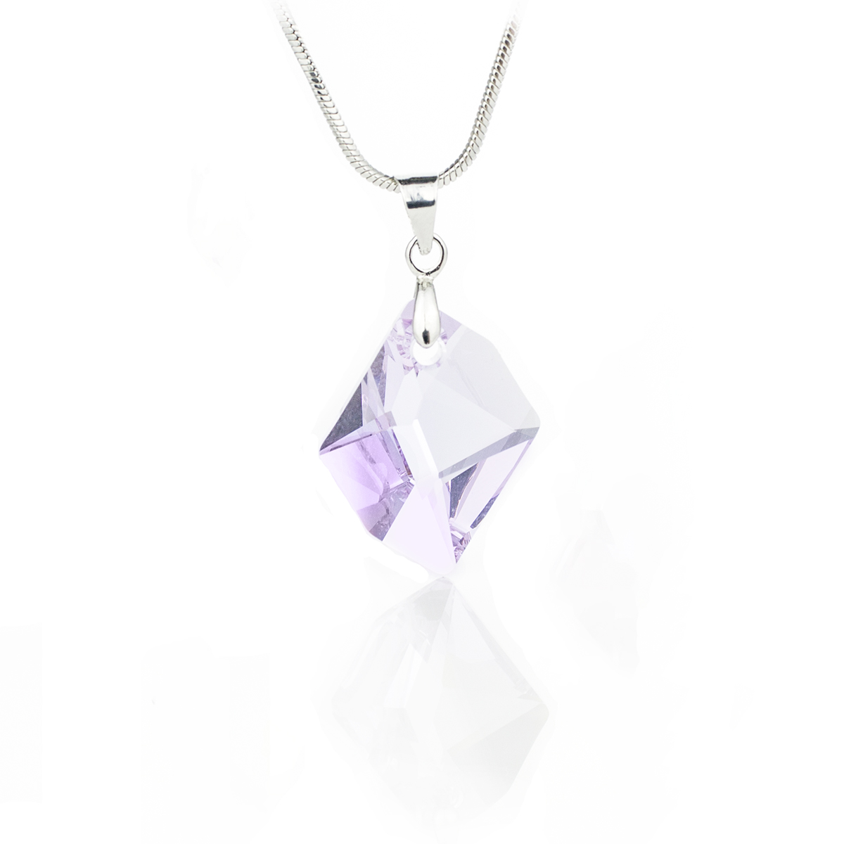 Кристално колие Космик 20мм violet
