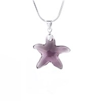 Art.No.lam672120- Кристално колие Морска звезда 20мм light amethyst от  