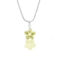 Art.No.jon674414- Колие с кристал 14мм Цвете jonquil от  