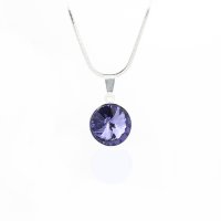 Art.No.tan112212obv- Кристално колие Ривола обков tanzanite от  