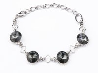 Art.No.sini112212gr- Гривна с кристали 4 риволи от 