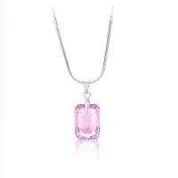 Art.No.lrsh643516- Кристално колие Правоъгълник 16мм light rose shimmer от  