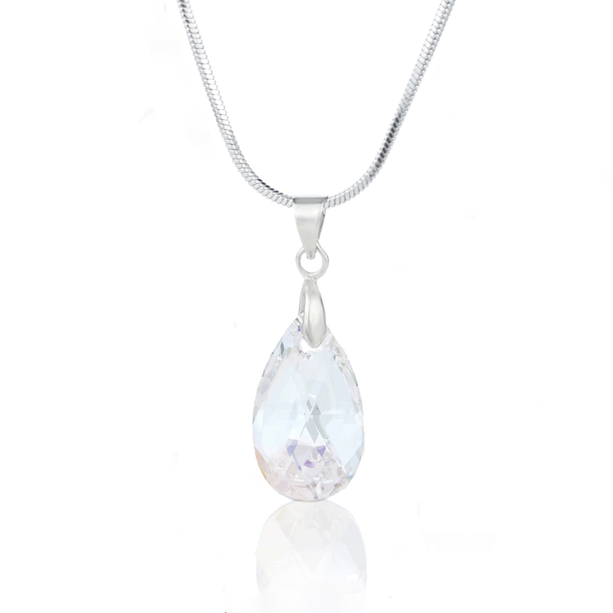 Кристално колие Класическа капка 22мм crystal shimmer