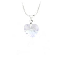 Art.No.crsh622814- Колие с кристал Сърце 14мм crystal shimmer  от  
