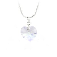 Art.No.crsh622818- Колие с кристал Сърце 18мм crystal shimmer от  