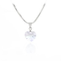 Art.No.crsh622810- Колие с кристал Сърце 10мм crystal shimmer от  