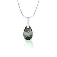 Art.No.irig610616- Кристално колие Класическа капка 16мм iridescent green от  