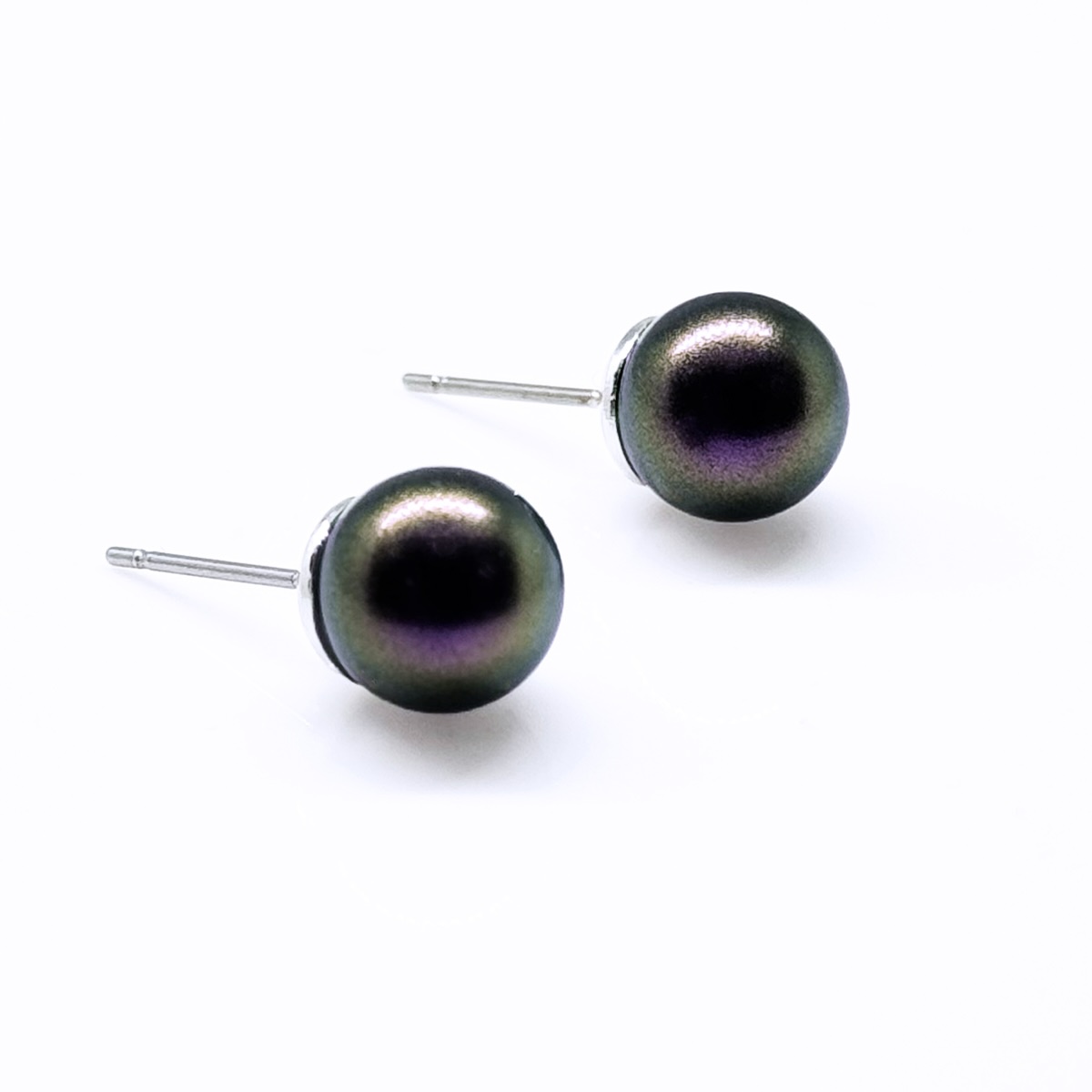 Oбици перли винт 8мм iridescent purple
