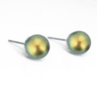 Art.No.irgr58188ov- Oбици перли винт 8мм iridescent green от  