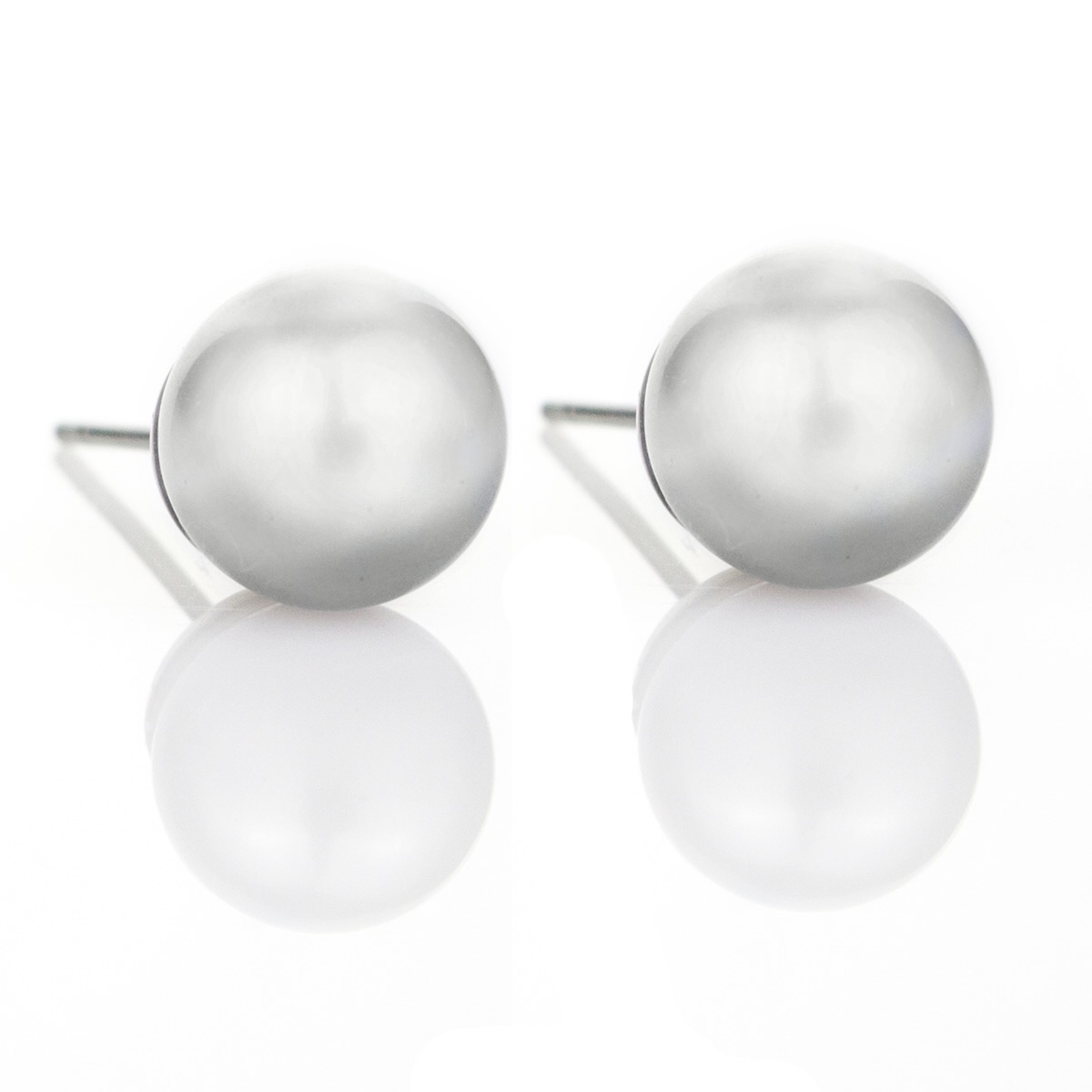 Oбици перли винт 8мм light grey