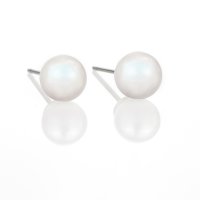 Art.No.pwh58186ov- Oбици перли винт 6мм pearlescent white от  