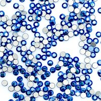Art.No.metblss3- Австрийски кристали за нокти ss3 metallic blue от 