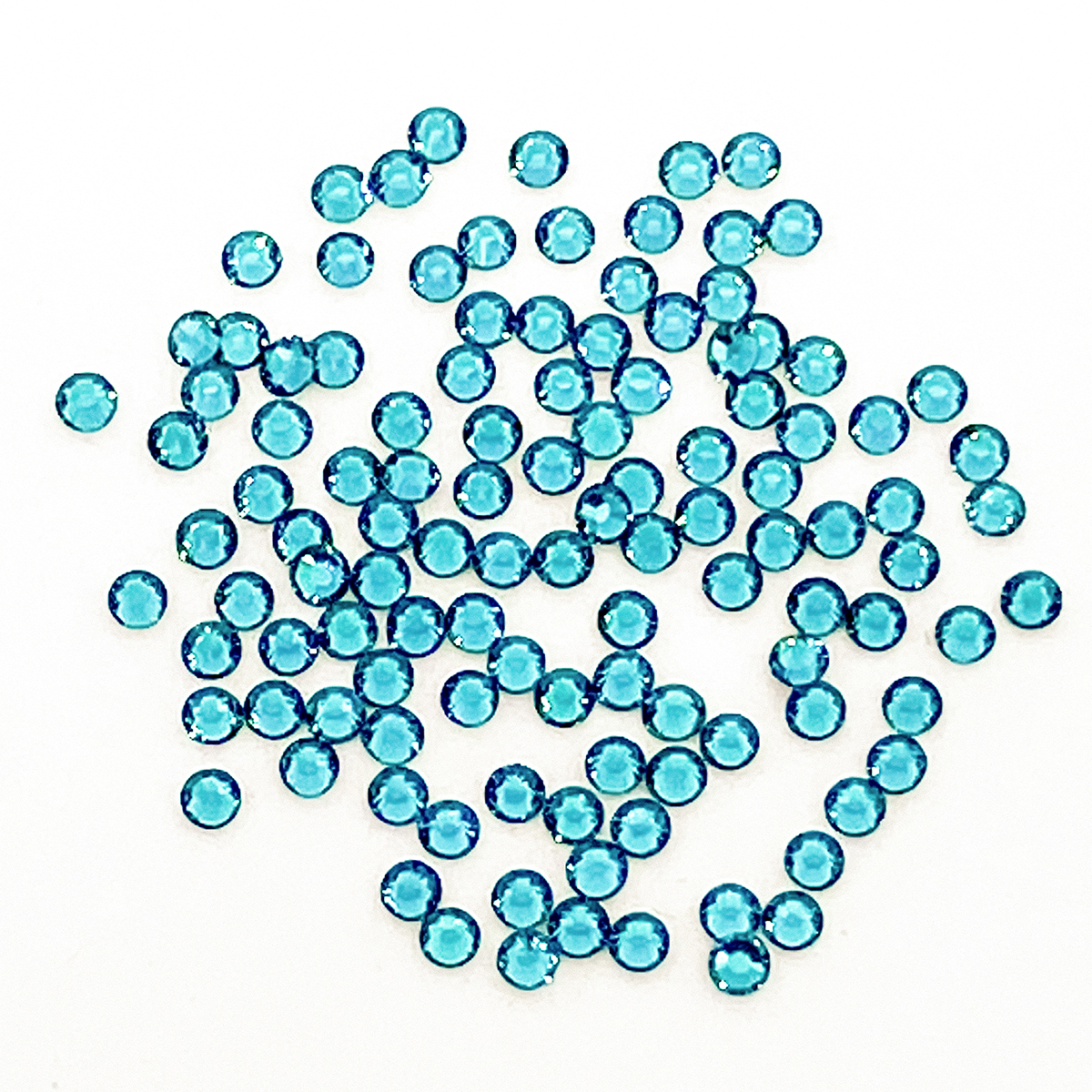 Австрийски кристали за нокти ss5 blue zircon