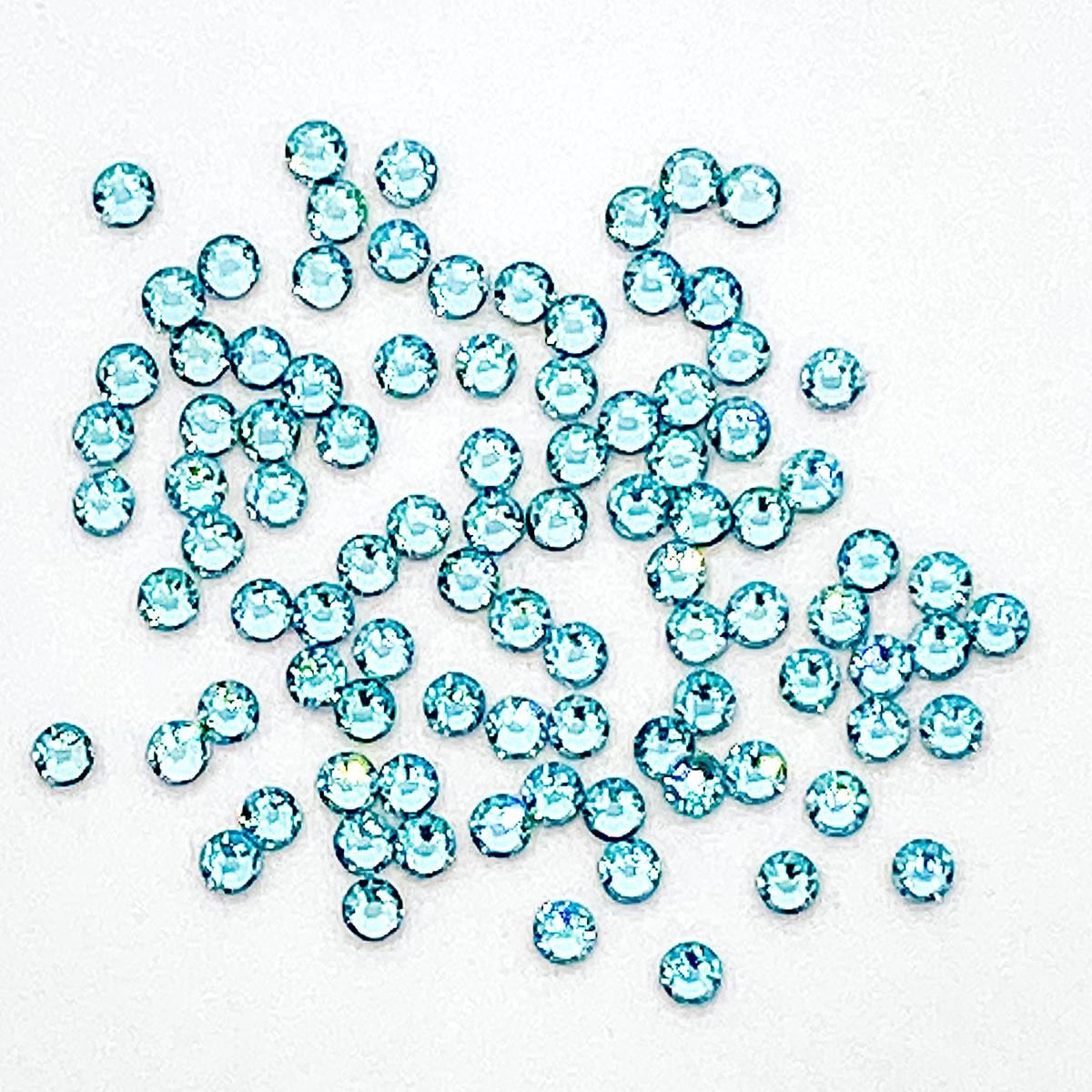 Австрийски кристали за нокти ss5 light turquoise