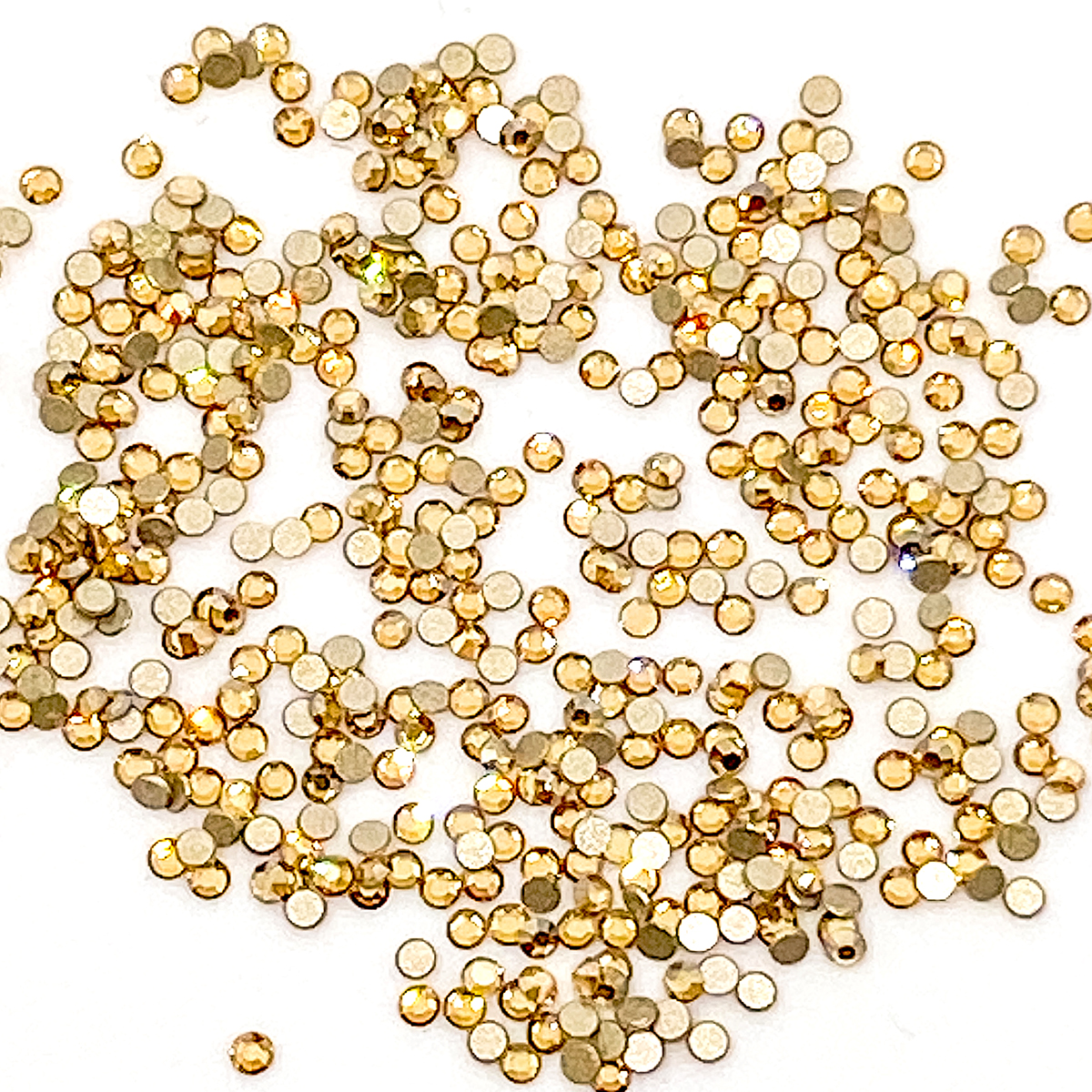 Австрийски кристали за нокти ss5 golden shadow