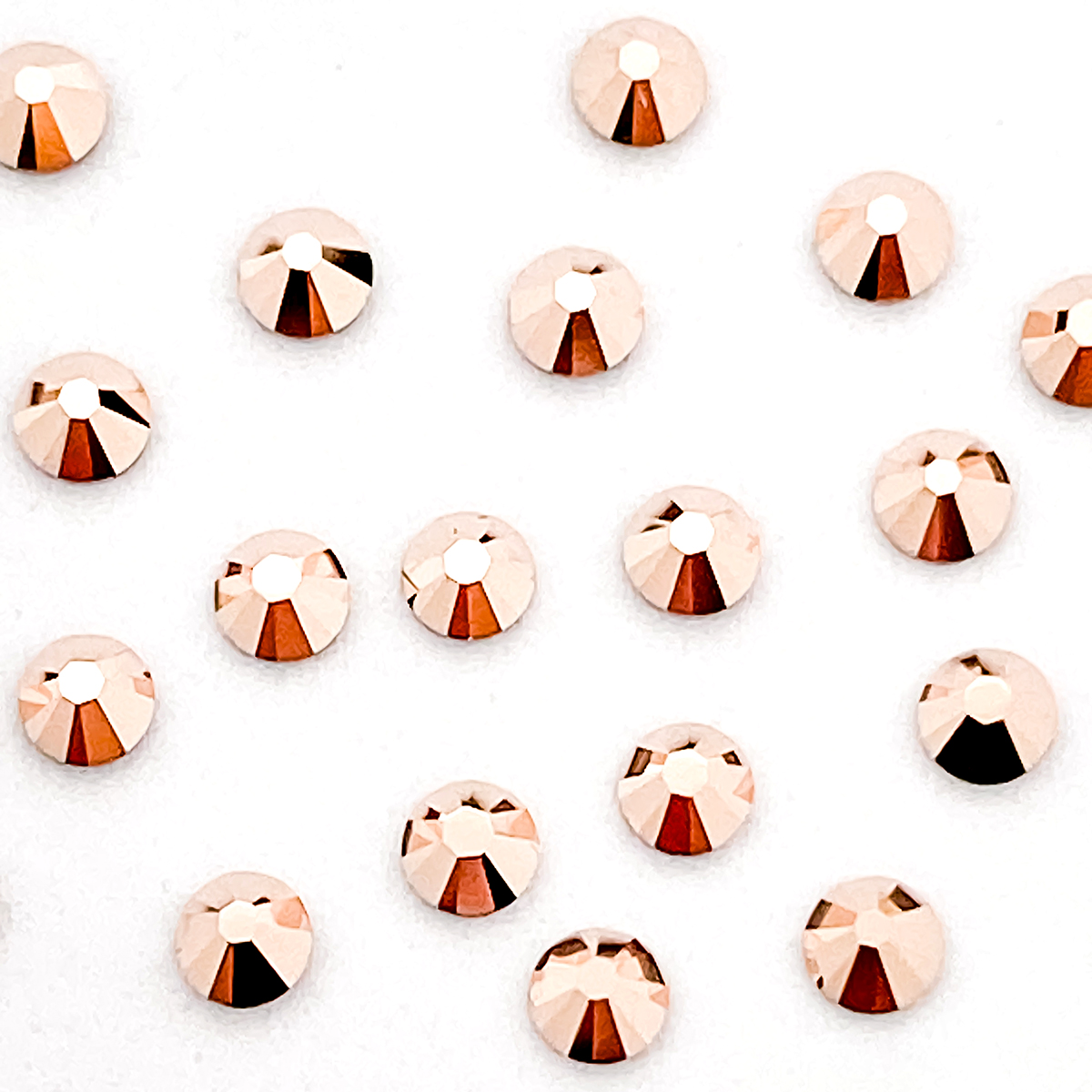 Австрийски кристали за нокти ss9 rose gold