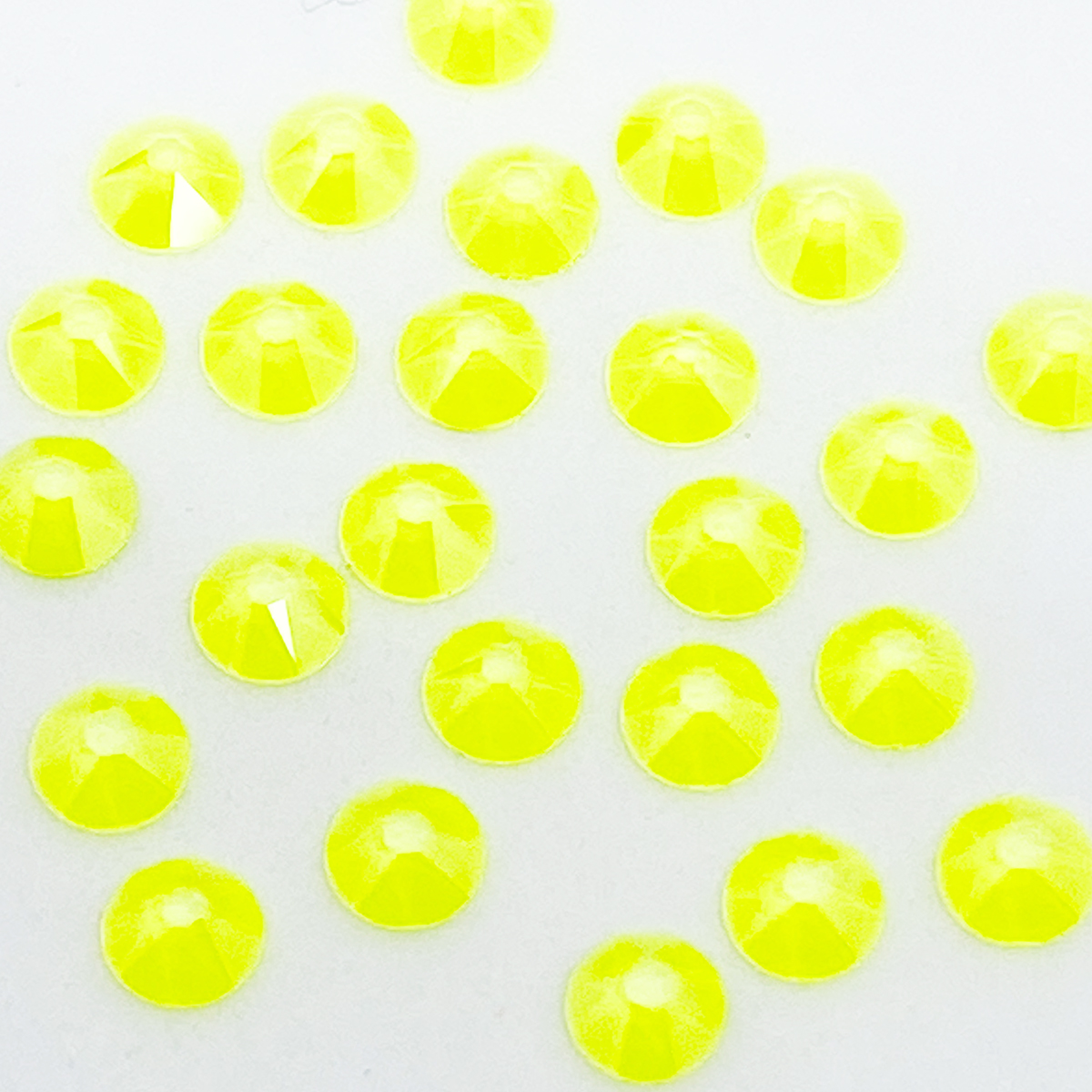 Австрийски кристали за нокти ss12 electric yellow