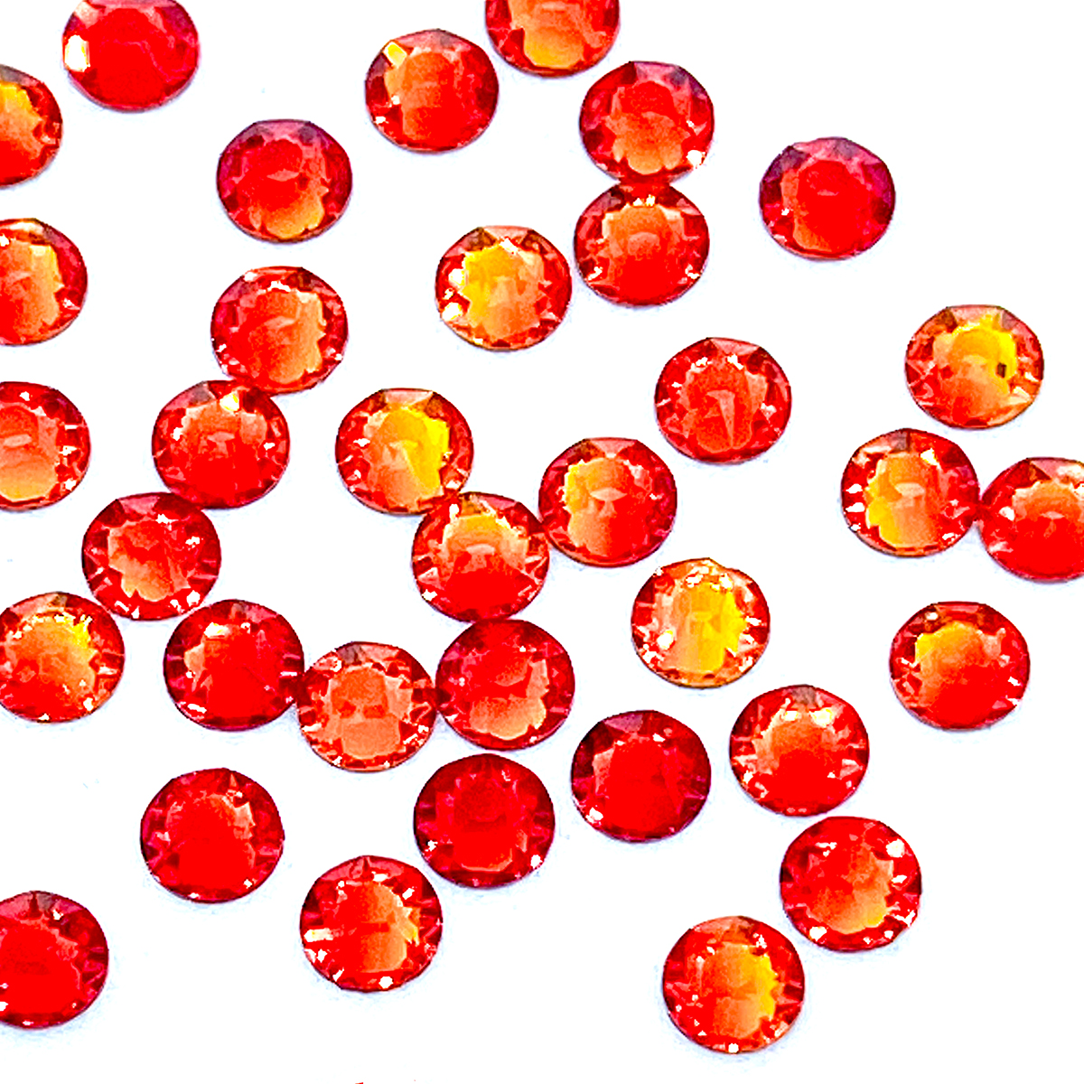 Австрийски кристали за нокти ss12 fire opal