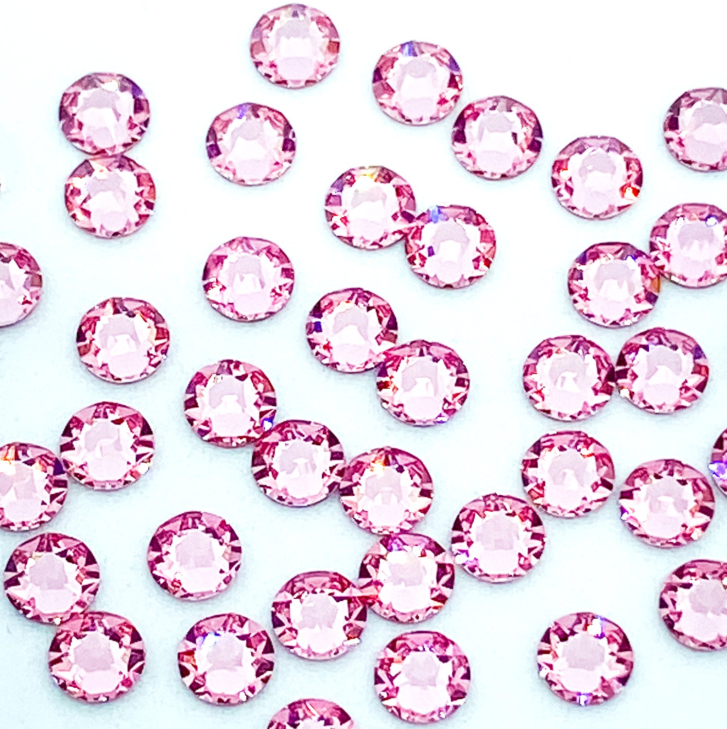 Австрийски кристали за нокти ss12 light rose
