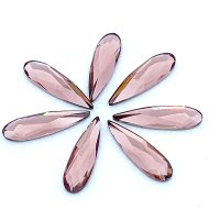 Art.No.blushrose230410mm- Австрийски кристали за нокти Raindrop 10mm от 