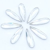Art.No.cr230410mm- Австрийски кристали за нокти Raindrop 10mm crystal от  
