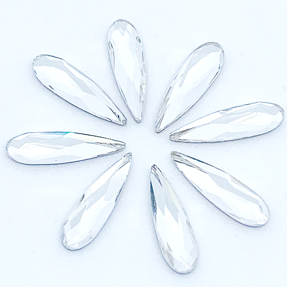 Австрийски кристали за нокти Raindrop 10mm crystal